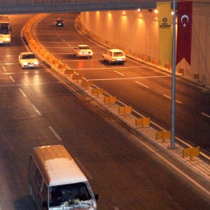 Konya - Istanbul Road, Aydinlik Evler Underpass Construction