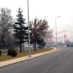 Konya - Istanbul Road, Aydinlik Evler Underpass Construction