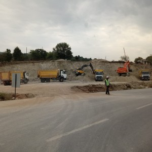 Construction Work Of Balikesir - Dursunbey State Highway (between Km: 0+000-73+032) Sections And Viaduct Construction.