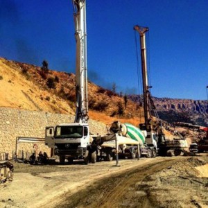 Ermenek Çevre Yolu İstinat ve İksa Kazığı ve Şev Destekleme Yapılması Yapım İşi