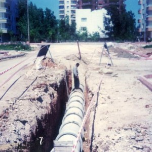 Toroslar Municipality Rainwater Drainage Line, Infrastructure and Sidewalk Construction