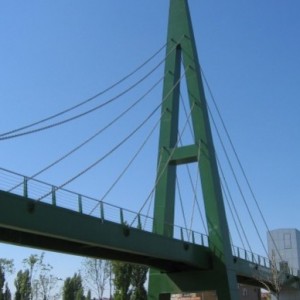 Ankara Samsun Road - Gülveren Pedestrian Footbridge Construction Work